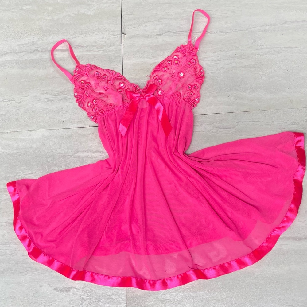 Vintage y2k lingerie slip dress cami